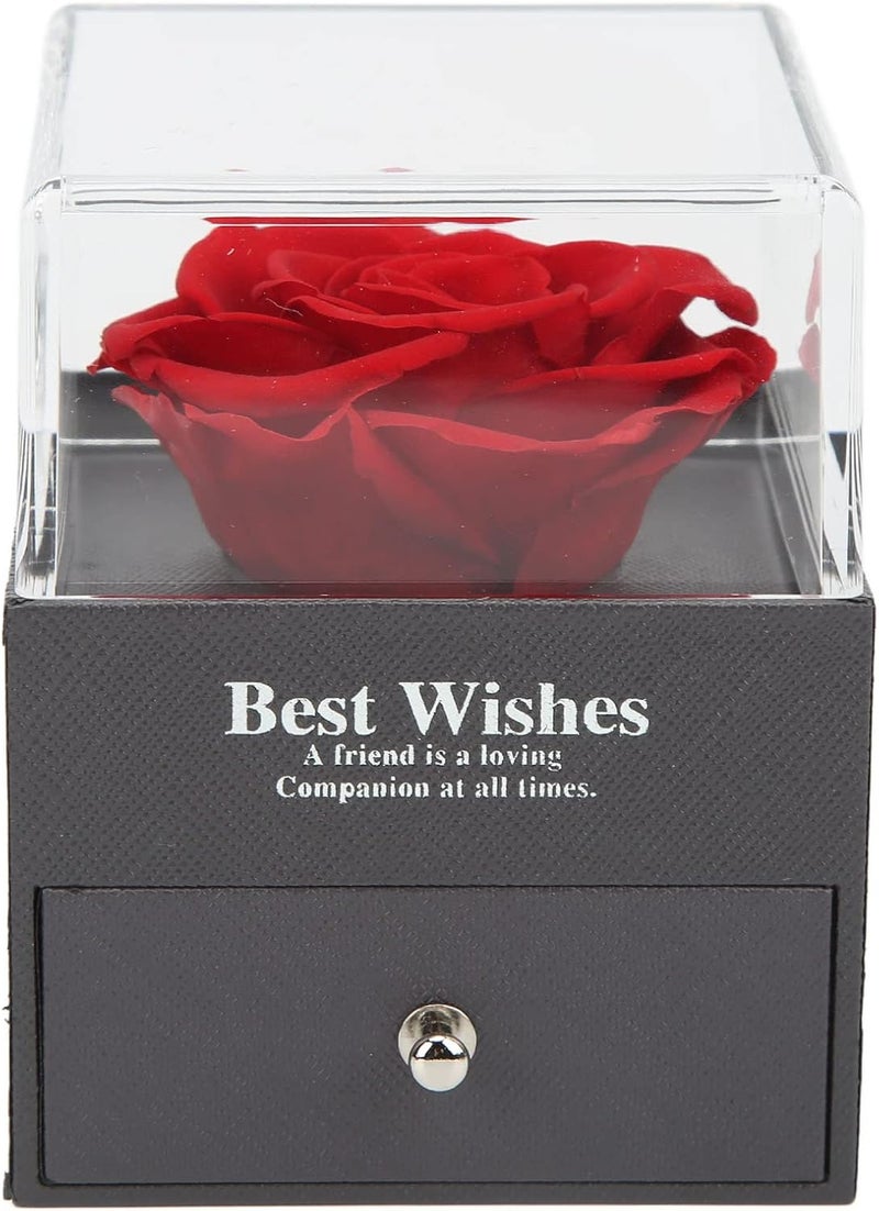 woobles Rose necklace gift box, exquisite style love necklace box as a gift for various - Image 3